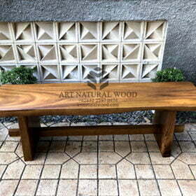 bangku panjang kayu solid-bangku kayu-bangku makan-bangkupanjang-bench