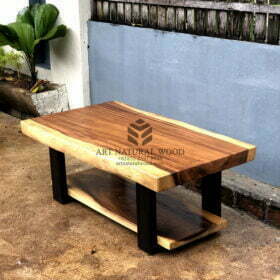 meja kopi kayu solid-meja kopi-meja sofa-meja tamu-coffee table-coffee table industrial
