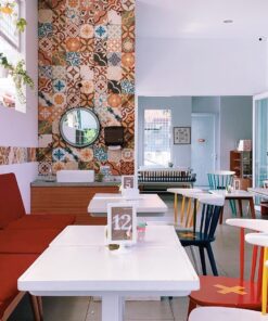kursi makan warna jari jari-kursi cafe warna-kursi makan jari jari