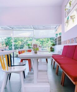 kursi makan warna jari jari-kursi cafe warna-kursi makan jari jari