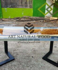 meja resin kayu natural-meja river-meja epoxy kayu trembesi-mejamakan resin