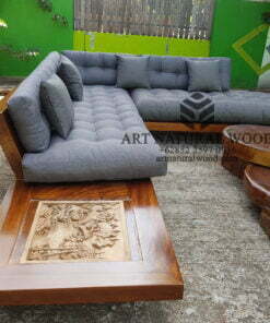 sofa taman kayu solid-sofa taman moder-sofa kayu trembesi-sofa kayu jati-sofa besar-sofa panjang