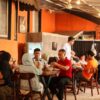meja makan kaki besi-meja cafe kaki besi-meja makan persegi-meja cafe persegi-meja cafe kecil