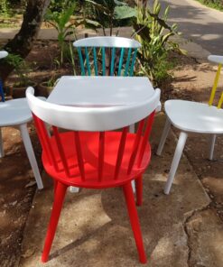 kursi makan warna jari jari-kursi cafe warna-kursi makan jari jari