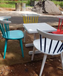 kursi makan warna jari jari-kursi cafe warna-kursi makan jari jari