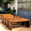 bangku kayu cafe panjang-bangku kayu solid-bangku panjang-bangku cafe-bangku kayu trembesi