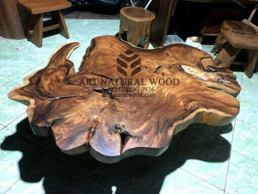 meja kopi natural-coffee table natural-meja kopi kayu trembesi-coffee table trembesi-live edge coffee table