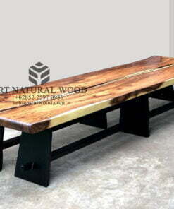 bangku kayu panjang-bangku kayu solid-bangku kayu trembesi-bangku panjang