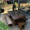 meja bangku cafe kayu solid-meja bangku makan kayu solid-set meja bangku cafe-meja bangku cafe kayu trembesi-meja cafe kayu-meja cafe minimalis
