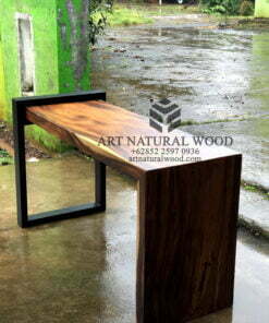 meja kerja industrial-meja kantor industrial-workdesk industrial-meja kerja kayu solid