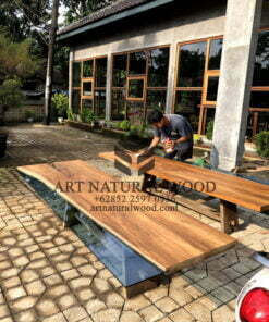 pintu kaca kayu utuh-pintu kayu kombinasi kaca-pitu kayu resin-pintu epoxy