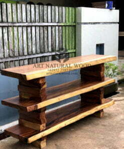 rak partisi kayu solid-rak partisi minimalis-rak partisi kayu besar-rak buku kayu solid