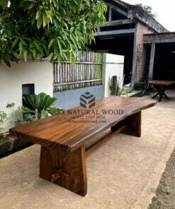 meja rapat kayu besar, meja rapat, meja rapat kayu, meja besar, meja kayu solid, meja rapat trembesi-meja meeting minimalis