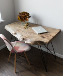 meja kerja kayu solid-meja kerja natural solid-meja kerja industrial