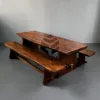 meja bangku cafe kayu utuh-meja cafe kayu utuh-bangku cafe kayu utuh-meja kayu utuh-bangku kayu utuh-meja bangku cafe natural-meja bangku cafe kayu trembesi