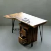 meja kerja kayu solid-meja kerja natural solid-meja kerja industrial