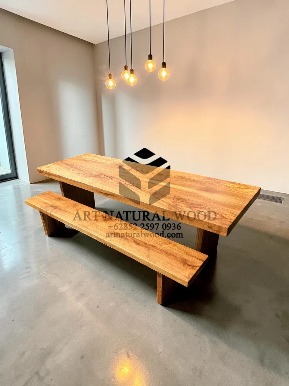 meja makan kayu jati-meja bangku jati-set meja makan jati-meja bangku jati-meja cafe kayu jati