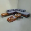 sofa taman kayu solid-sofa taman moder-sofa kayu trembesi-sofa kayu jati-sofa besar-sofa panjang