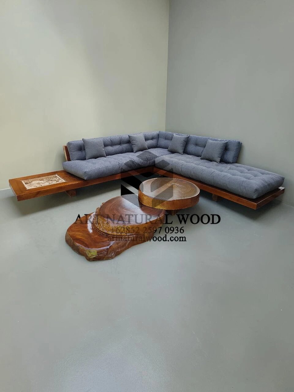 sofa taman kayu solid-sofa taman moder-sofa kayu trembesi-sofa kayu jati-sofa besar-sofa panjang