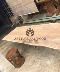 papan kayu jati solid-meja kayu besar-top meja jati-meja kayu jati solid-papank jati alami