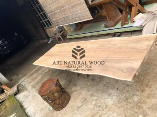 papan kayu jati solid-meja kayu besar-top meja jati-meja kayu jati solid-papank jati alami
