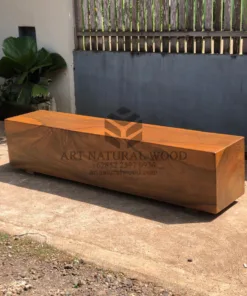 bangku balok kayu utuh-bangku kayu unik-bangku kayu balok-bangku kayu trembesi-meja kayu besar
