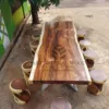 meja makan trembesi alami-meja kayu besar-meja makan kayu besar-meja makan sisi alami-meja makan kayu trembesi-meja makan mewah