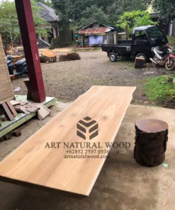 papan kayu jati solid-meja kayu besar-top meja jati-meja kayu jati solid-papank jati alami