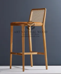 kursi bar rotan minimalis-bar stool kayu-kursi bar kayu jati-kursibar minimalis kayu