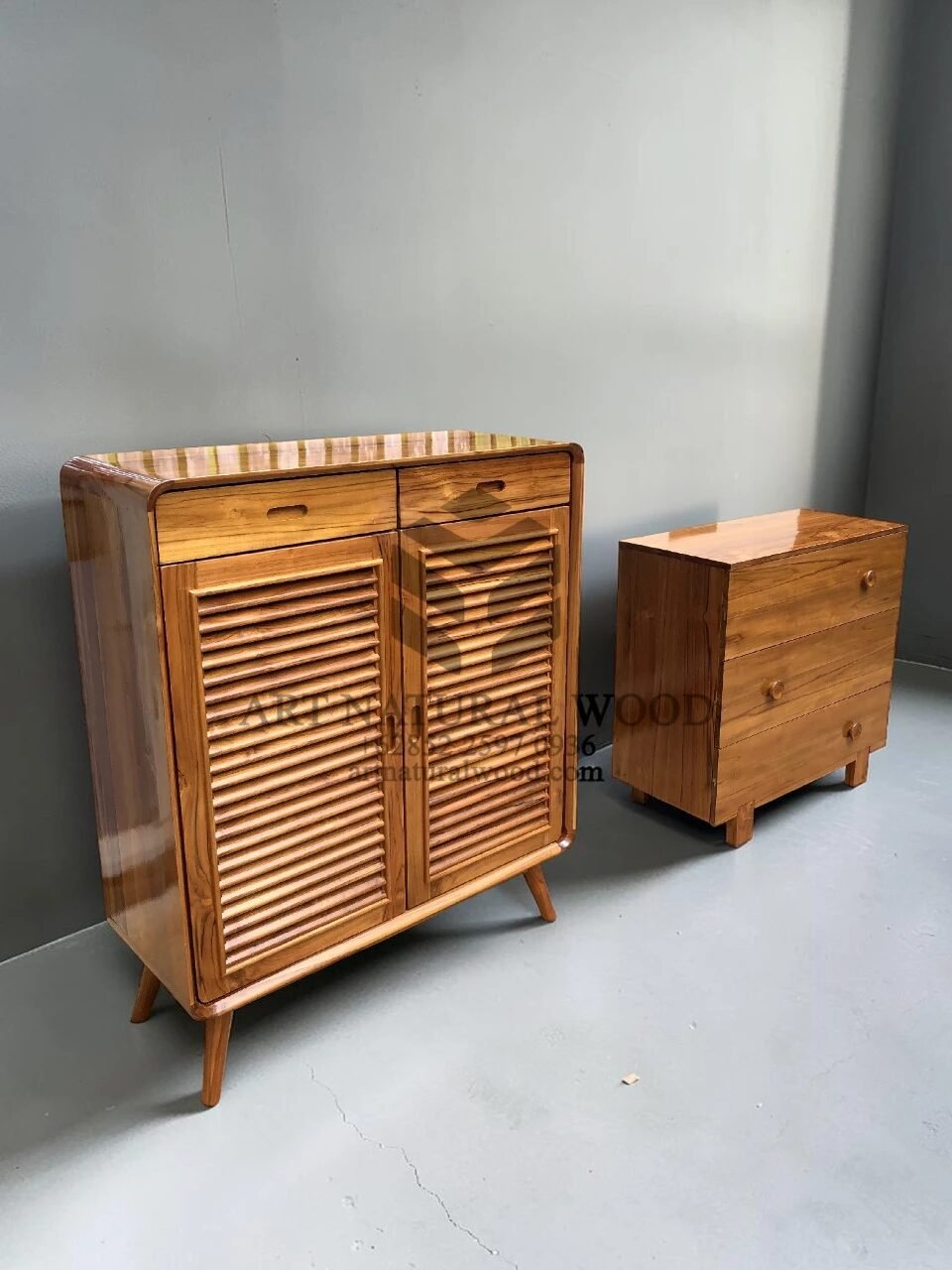 bufet minimalis ruang tamu-bufet kayu jati-nakas minimalis jati-bufet modern minimalis-bufet kayu solid
