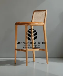 kursi bar rotan minimalis-bar stool kayu-kursi bar kayu jati-kursibar minimalis kayu