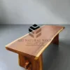 meja makan kayu unik-meja makan kayu trembesi solid-meja cafe kayu trembesi-meja kayu trembesi besar-meja kayu besar-meja balok-meja balok kayu