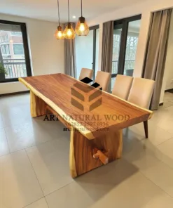 meja makan kayu unik-meja makan kayu trembesi solid-meja cafe kayu trembesi-meja kayu trembesi besar-meja kayu besar-meja balok-meja balok kayu