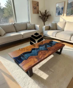 meja tamu kayu trembesi-meja tamu river kaca-meja tamu unik-meja kopi kayu-coffee table kayu trembesi