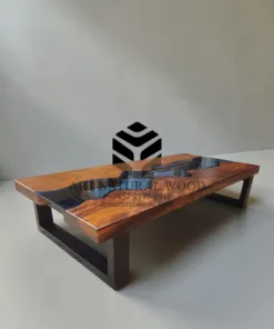 meja tamu kayu trembesi-meja tamu river kaca-meja tamu unik-meja kopi kayu-coffee table kayu trembesi