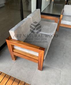 set sofa kayu trembesi solid-sofa 3 dudukan-sofa 2 dudukan-sofa tamu kayu