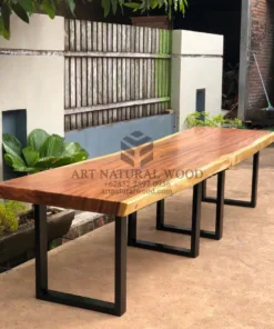 meja rapat kayu trembesi solid-meja meeting kayu besar-meja kayu besar-meja meeting trembesi