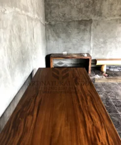 meja biro kantor kayu trembesi-meja kantor kayu solid-meja biro kayu utuh-meja biro kayu minimalis-meja kantor kayu minimalis