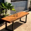 bangku minimalis kayu trembesi-bangku minimalis kayu solid-bangku kayu trembesi-bangku kayu utuh-bangku mmakan trembesi-bangku kayu unik