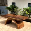 meja tamu kayu solid trembesi-meja kopi antik-coffee table kayu trembesi-meja kayu besar