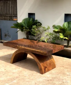 meja tamu kayu solid trembesi-meja kopi antik-coffee table kayu trembesi-meja kayu besar