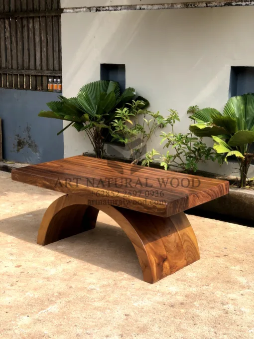 meja tamu kayu solid trembesi-meja kopi antik-coffee table kayu trembesi-meja kayu besar