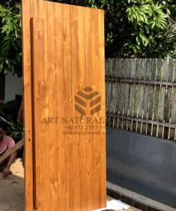 pintu minimalis kayu trembesi-pintu kayu minimalis modern