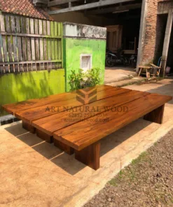bangku panjang kayu trembesi-bangku trembesi solid-bangku panjang kayu utuh