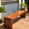 bangku minimalis kayu solid-bangku kayu trembesi-bangku kayu utuh-bangku mmakan trembesi-bangku kayu unik