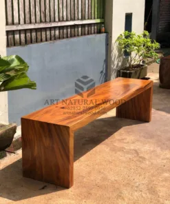 bangku minimalis kayu solid-bangku kayu trembesi-bangku kayu utuh-bangku mmakan trembesi-bangku kayu unik