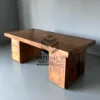 meja biro kantor kayu trembesi-meja kantor kayu solid-meja biro kayu utuh-meja biro kayu minimalis-meja kantor kayu minimalis