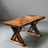 meja kayu trembesi tebal solid utuh-meja makan kayu solid-meja kayu besar-meja makan kayu trembesi-meja makan kayu tebal-meja makan antik