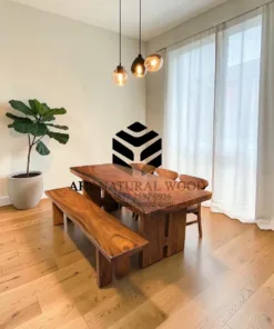 meja kayu utuh-meja kayu solid-meja makan kayu solid-meja kayu besar-meja kayu trembesi-meja makan kayu trembesi