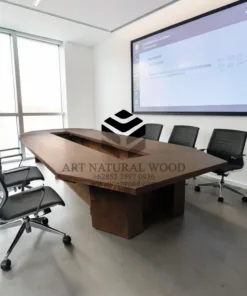 meja meeting kantor kayu trembesi-meja kayu besar-meja meeting besar-meja kayu trembesi-meja meeting mewah